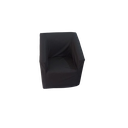 Ver imagem 2 de Capa Poltrona Ferradura Quadrada:preto