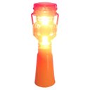 Ver imagem 1 de Sinalizador Solar Viario Cone Kit 15 Uni Rua Rodovia Estrada Pista Segurança Evita Acidentes Obra Tr