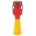 Ver imagem 4 de Sinalizador Solar Viario Cone Kit 15 Uni Rua Rodovia Estrada Pista Segurança Evita Acidentes Obra Tr