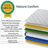 Cama Box com Colchão Super King Size Molas Ensacadas Nature Confort 193x203x88cm - 5