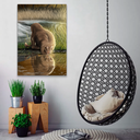 Ver imagem 3 de Quadro Leão Natureza -- BR ARTES Grande 118x78