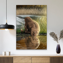 Ver imagem 2 de Quadro Leão Natureza -- BR ARTES Grande 118x78