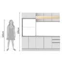 Ver imagem 3 de Cozinha Compacta 100% Mdf Smart Madesa
