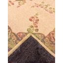 Ver imagem 4 de Tapete Sala Tabriz Bege Verde 100X150 Cm Clássico Tipo Belga