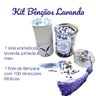 Kit Pote de Bênções 100 Versículos Bíblicos e Vela Aromática Lavanda - 4