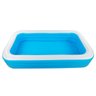 Piscina Inflável Infantil Retangular 03 Anéis Azul Suplayer 180x140x60cm - 9