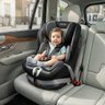 Cadeira Auto Bebê 0 a 36kg Isofix Rotação 360 Graus Cinza Cadeirinha Carro Giratória Grupos 0 1 2 3 - 9