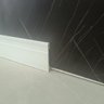 Rodape Poliestireno Slim 10cm Frisado Branco 2 Metros - 4