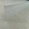 Rodape Poliestireno Slim 10cm Frisado Branco 2 Metros - 2