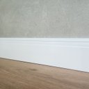 Ver imagem 6 de Rodape Poliestireno Slim 10cm Frisado Branco 2 Metros