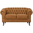 Ver imagem 3 de Namoradeira Chesterfield Duque 2 Lugares em Dallas Mel