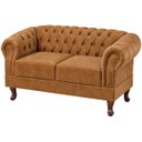Ver imagem 2 de Namoradeira Chesterfield Duque 2 Lugares em Dallas Mel