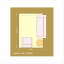 Ver imagem 5 de Tapete Decorativo Jasmin 1,40 X 2,00