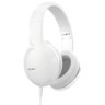 Fone de Ouvido Headset Go Tune Branco com Microfone Cabo 1.2m Plug P2 Estereo P3 - Hg110tb - 1