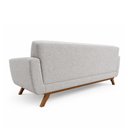 Ver imagem 5 de Sofá Linden 3 Lugares 210cm Bouclé Cinza - Sallar Home