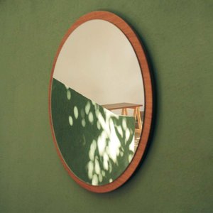 Espelho Decorativo Redondo 60 cm em MDF
