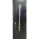 Ver imagem 7 de Porta Pivotante de Alumínio 210 X 100cm com Visor 30 Esquadrias Bergamo Abertura Esquerda
