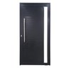 Porta Pivotante de Alumínio 210 X 100cm com Visor 30 Esquerda Esquadrias Bergamo - 2