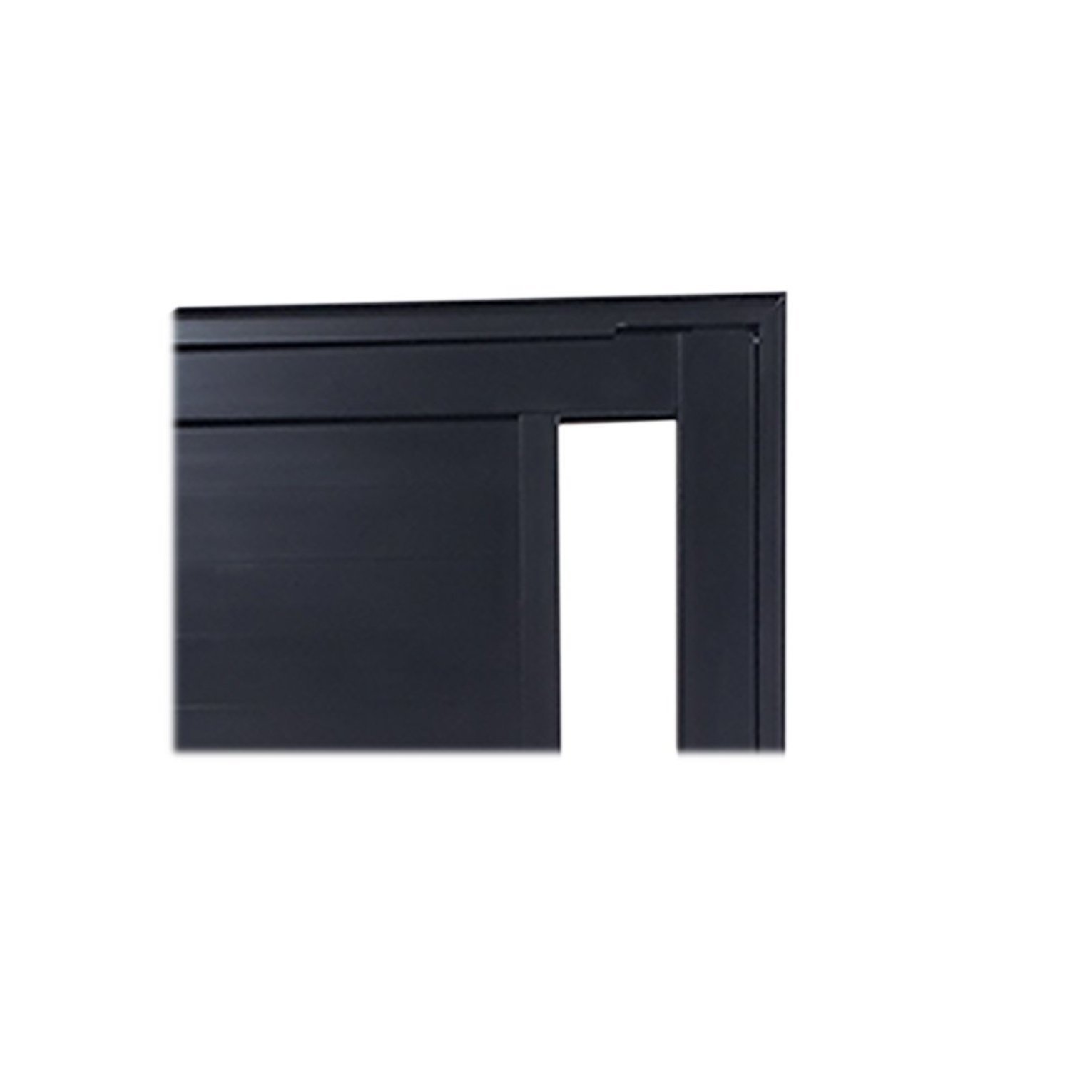 Porta Pivotante de Alumínio 210 x 100cm com Visor 30 Esquerda Esquadrias Bergamo - 8