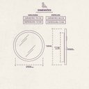 Ver imagem 7 de Espelho Decorativo Redondo 70 cm em MDF