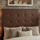 Ver imagem 2 de Cabeceira para Cama Queen Estofada Conforto e Sofisticação:Marrom