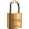 Cadeado em Latão 25mm Vonder - 1