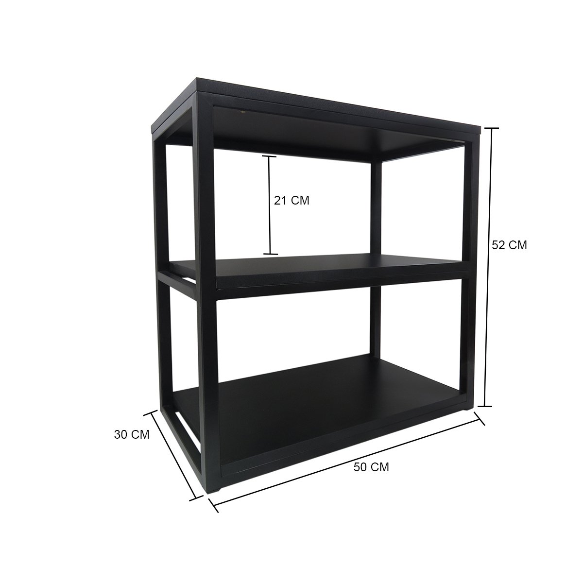Sapateira de Chão Multiúso c/ 3 Prateleiras em MDF 15mm - 2