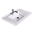 Ver imagem 1 de Pia de Banheiro Embutir 60cm Branco Milano - On Móveis