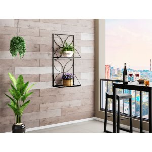 Jardineira Floreira Decorativa Suspensa em Ferro - 100x50