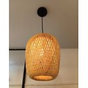 Ver imagem 1 de Pendente Bambu Natural Orgânico C LED Filamento 2400k