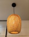 Ver imagem 1 de Pendente Bambu Natural Orgânico C LED Filamento 2400k