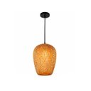 Ver imagem 3 de Pendente Bambu Natural Orgânico C LED Filamento 2400k