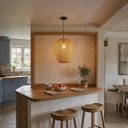 Ver imagem 2 de Pendente Bambu Natural Orgânico C LED Filamento 2400k