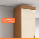 Ver imagem 6 de Armário Multiuso para Lavanderia 1 Porta 4 Prateleiras Madrid