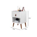 Ver imagem 3 de Mesa de Cabeceira Retrô Larissa Yescasa