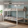 Beliche de Ferro Reforçada Metálica Dupla Design Moderno Proteção Lateral e Escada - 2