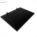 Ver imagem 2 de 1 Prateleira Preta 40X30 Com Suporte Flutuante Mdf Organizadora Decoração Cozinha Quarto Banheiro