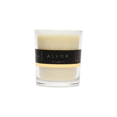 Vela Aromática Premium Pera Adocicado 420g Cera Perfumada