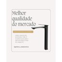 Ver imagem 7 de Torneira de Banheiro Atenas Quente e Frio Preto Alta Goldenx