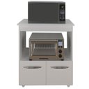 Ver imagem 1 de Balcao Multiuso Com Nicho 75cm 9450 Branco Mobbs