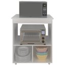 Ver imagem 6 de Balcao Multiuso Com Nicho 75cm 9450 Branco Mobbs