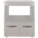 Ver imagem 7 de Balcao Multiuso Com Nicho 75cm 9450 Branco Mobbs