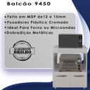 Ver imagem 3 de Balcao Multiuso Com Nicho 75cm 9450 Branco Mobbs