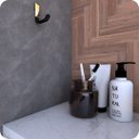 Ver imagem 3 de Gancho Cabide de Toalha para Banheiro Preto e Gold Empire