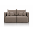 Ver imagem 1 de Sofá Modular Búzios - Conforto, Versatilidade e Design Contemporâneo:Veludo Marrom/1,80 sem Chaise