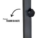 Ver imagem 7 de Ombrelone Lateral 3mt Importway Estilo Dubai / Buzios + Base:azul