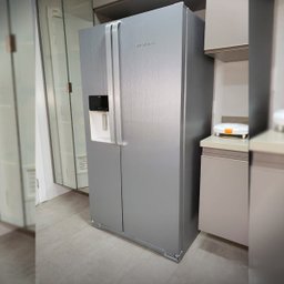 Vinil Adesivo Envelopamento Aço Inox Prata Escovado Alumínio Geladeira Fogão Microondas Porta 2x1mt - 2