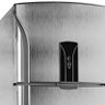 Vinil Adesivo Envelopamento Aço Inox Prata Escovado Alumínio Geladeira Fogão Microondas Porta 2x1mt - 5