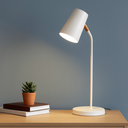 Ver imagem 1 de Luminária de Mesa Abajur Clara Branco