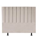 Ver imagem 1 de Cabeceira para Cama Box Casal 1,40 Cm Carla - Oferta House Cor:bege